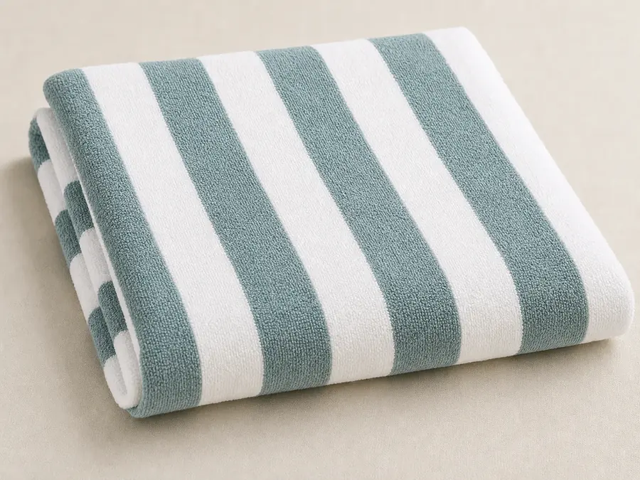 Cabana-Stripe Pool Towel swatch
