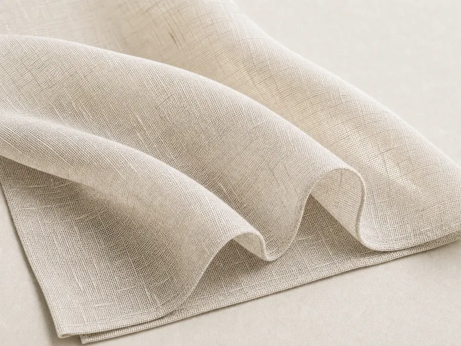 Linen-Look Sheer swatch