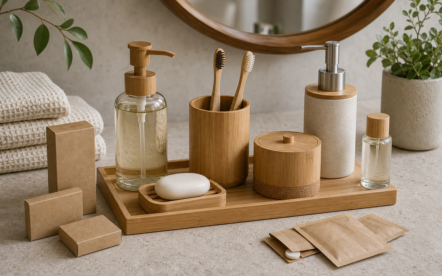 Bathroom Accessory & Dispenser Sets