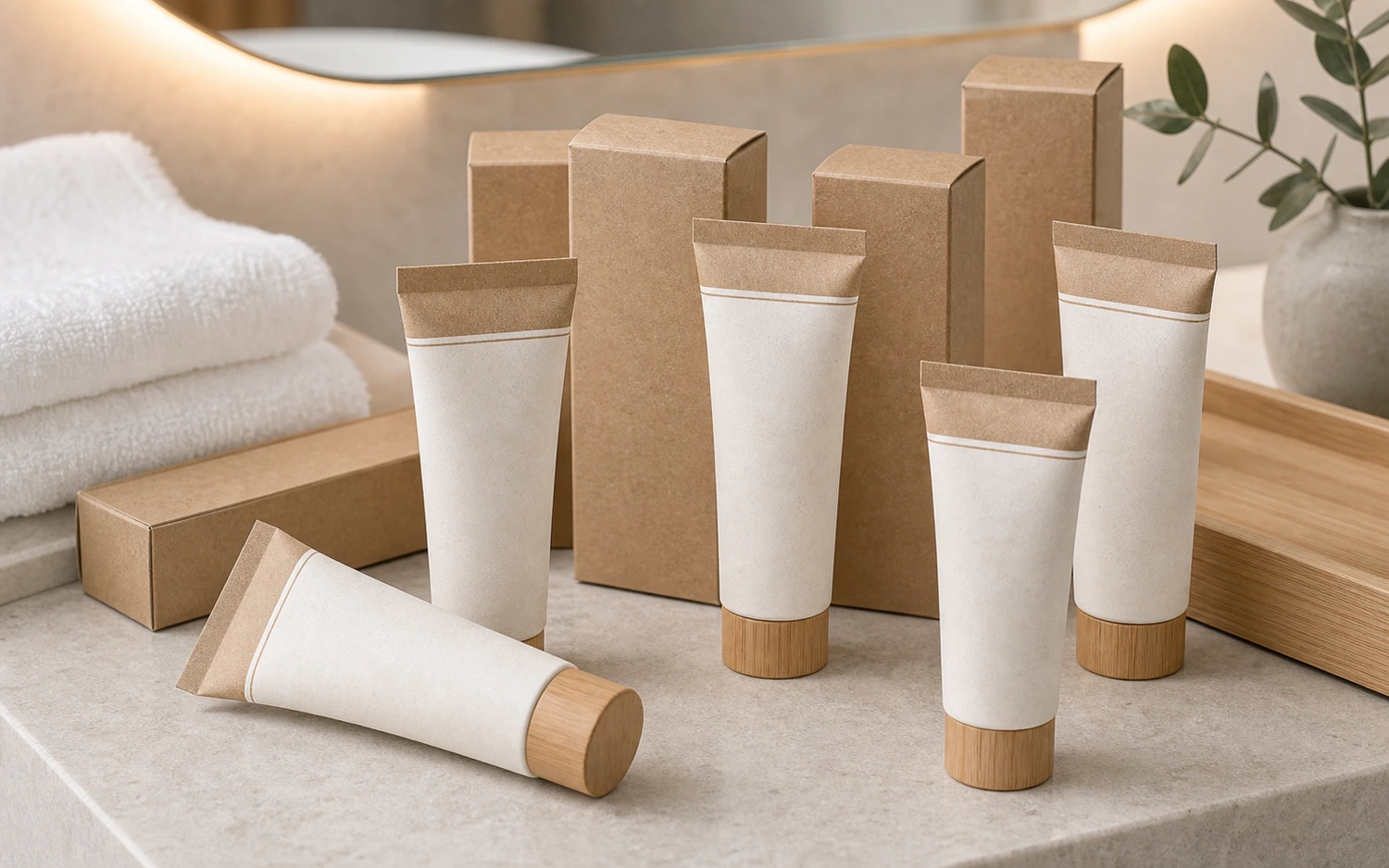 Eco Bath Liquids in Squeeze Tubes