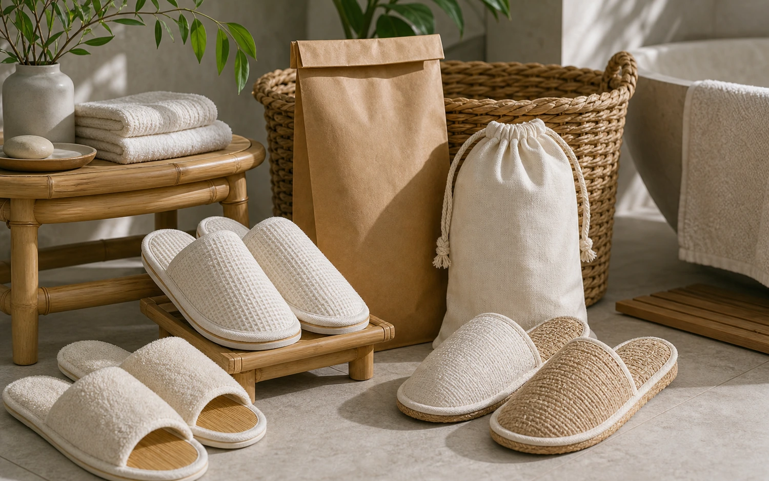 Eco Guest Slippers