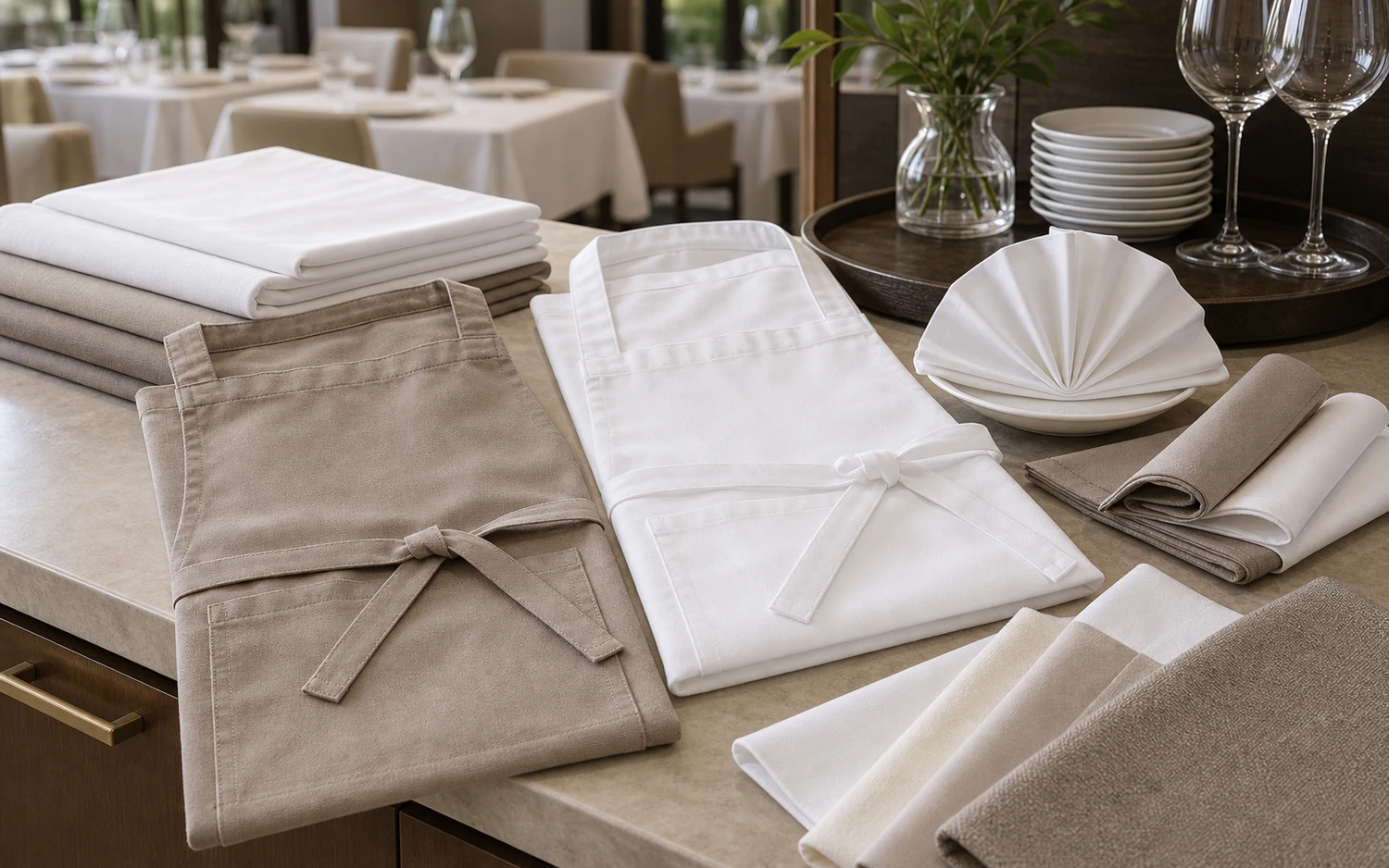 Aprons & Coordinated Linen
