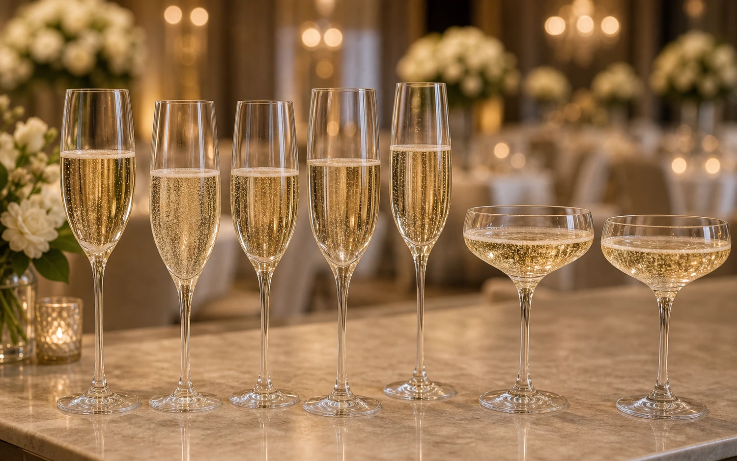 Champagne & Sparkling Glasses