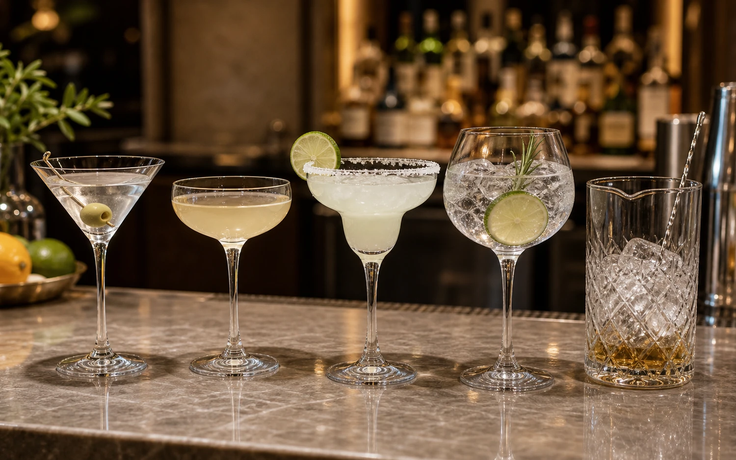 Cocktail & Bar Glassware