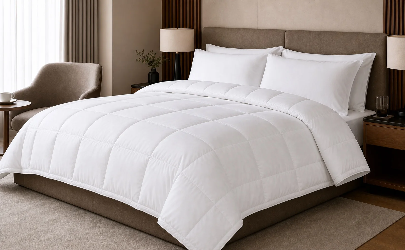 Microfiber & Hollow-Fiber Quilts
