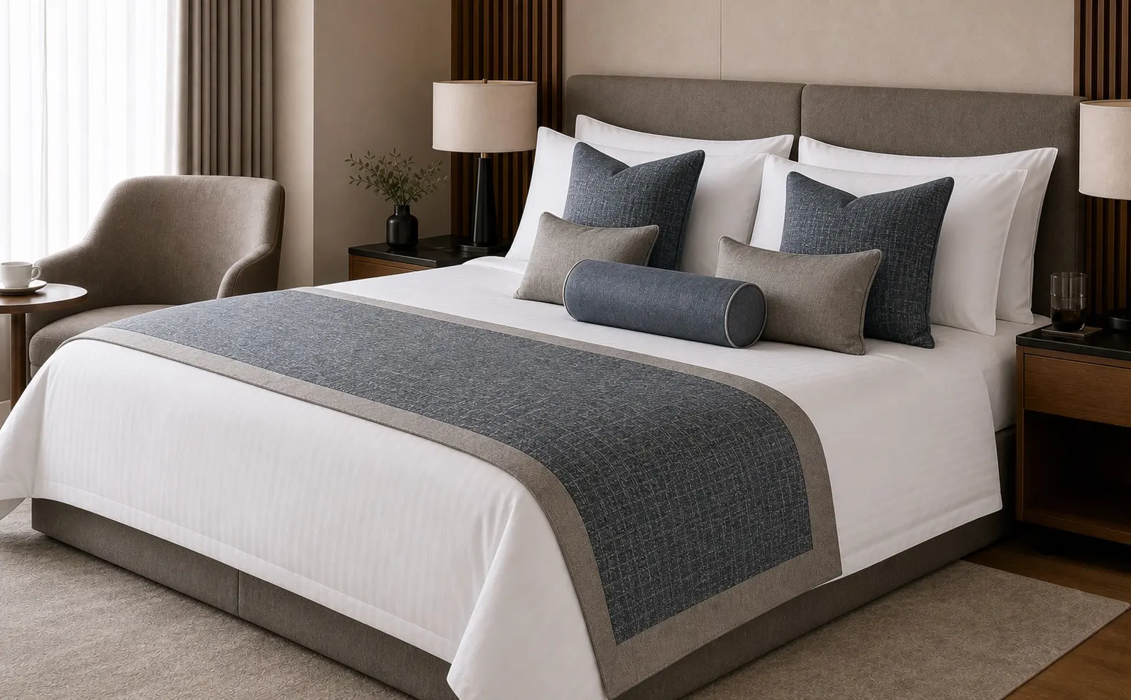 Bed Runners, Bedspreads & Cushions