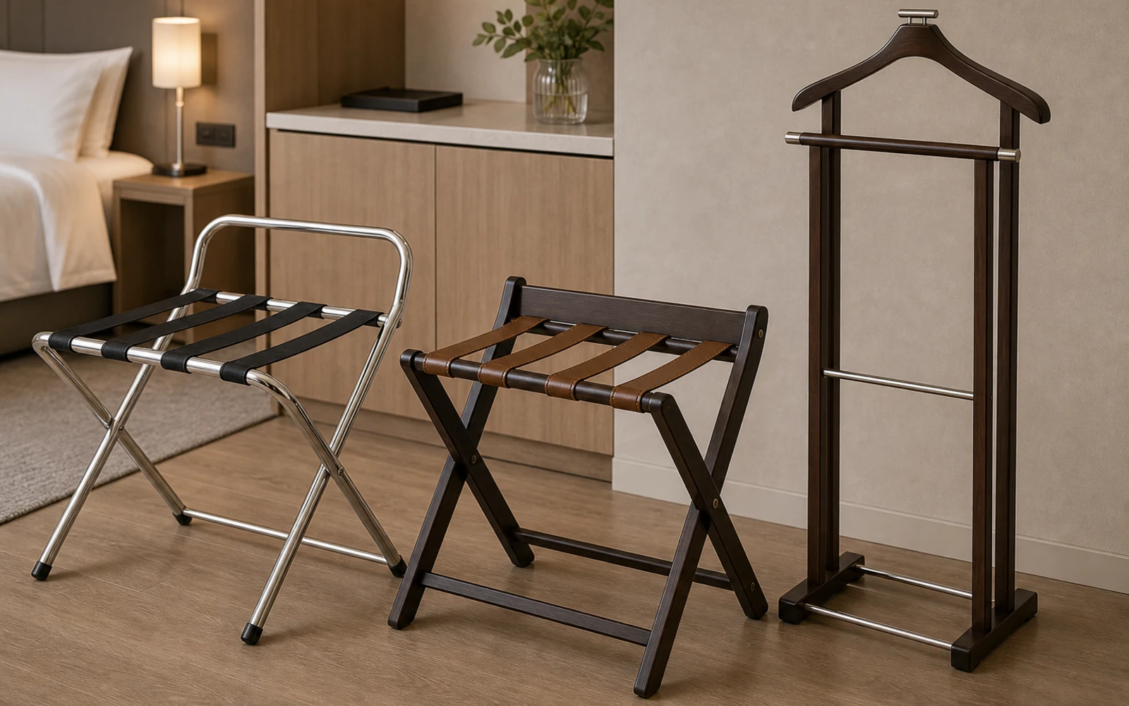Luggage Racks & Valet Stands