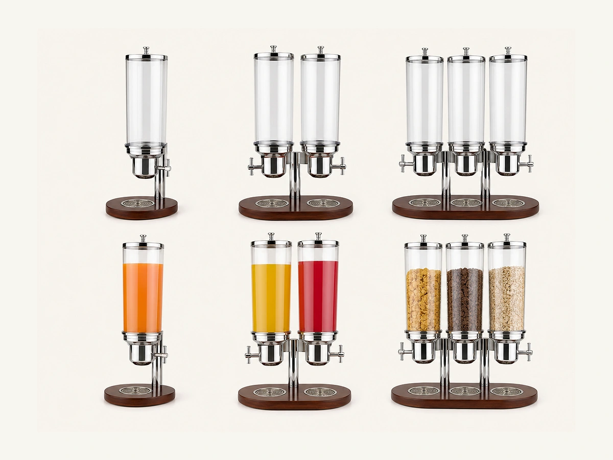 Juice, Coffee & Cereal Dispensers