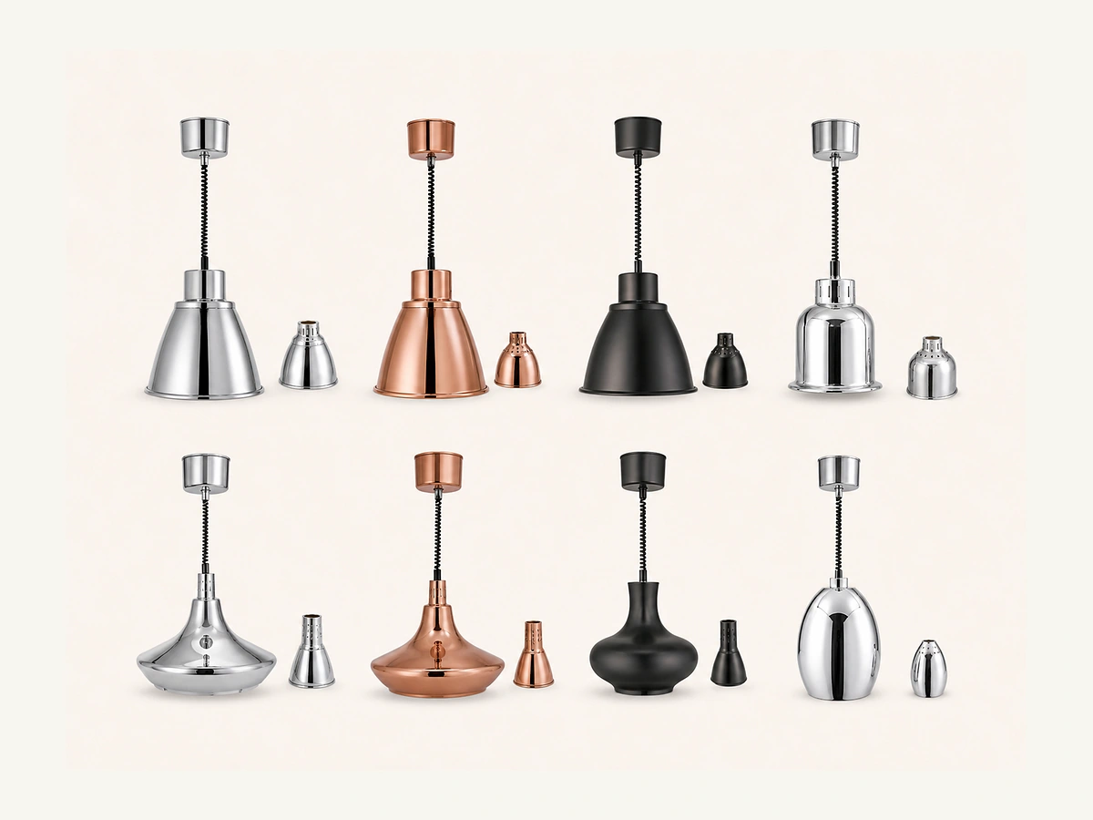 Retractable Buffet Heat Lamps