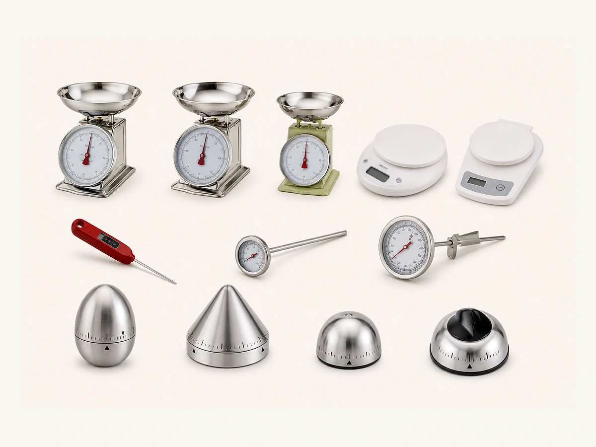 Scales, Thermometers & Timers